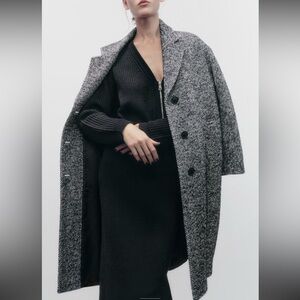 ZARA women oversized coat